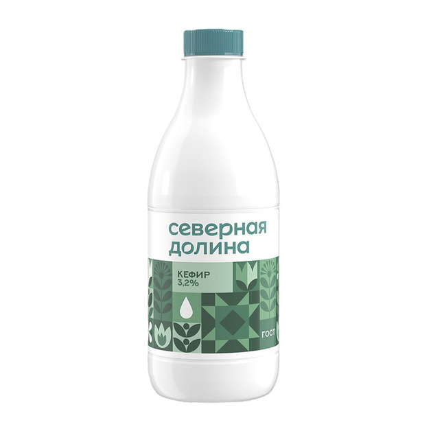 Кефир Северная Долина 3,2% 920г пэт
