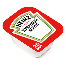 Кетчуп томатный «Heinz» 125 шт*25 мл