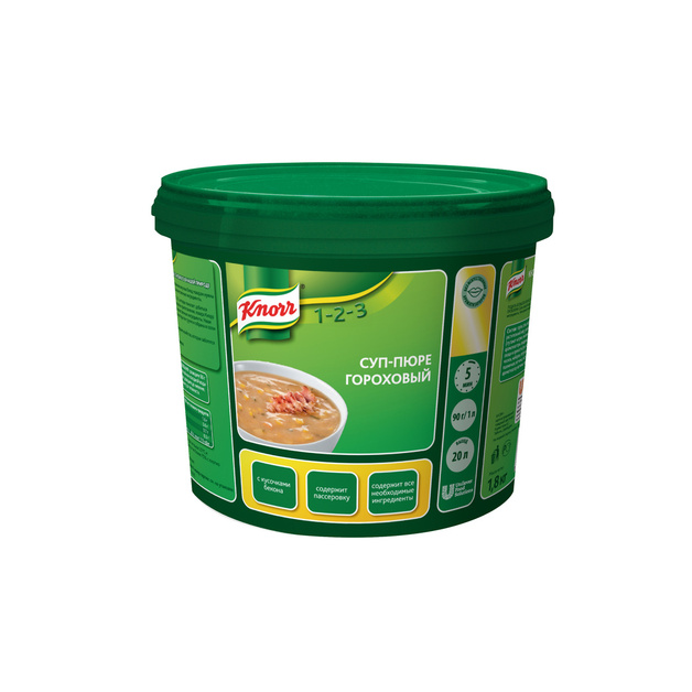 Суп-пюре гороховый Knorr 1,8 кг