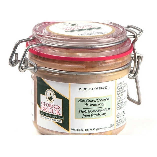 Гусиная печень (фуа-гра) цельная вареная 180 гр