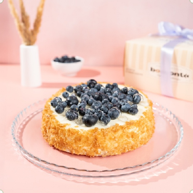 П/Ф Торт Чизкейк Голубика Bocconto Экспедиция 1кг