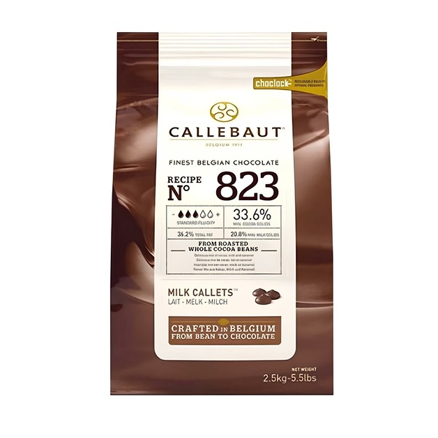Шоколад Молочный Callebaut 33,6% 2,5кг