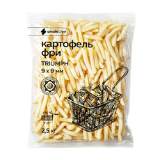 Картофель Фри Smart Chef Triumph 9мм 2,5кг