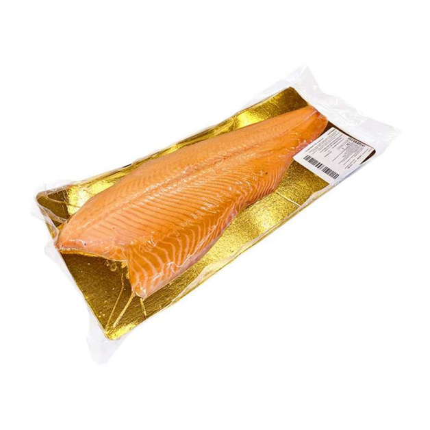 Филе Лосося на Коже Трим С Свежемороженое Мурманск 0.9-1.3 кг в/у