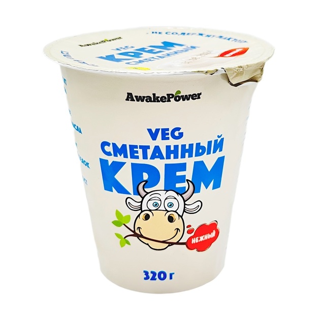 Крем Сметанный AwakePower Нежный 320г