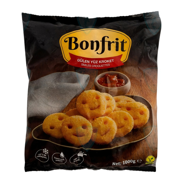 Картофельные Смайлы Bonfrit 1кг