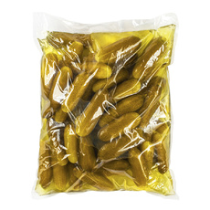 Огурцы маринованные на лимонной кислоте пакет 9 кг (сух. вес 5 кг)