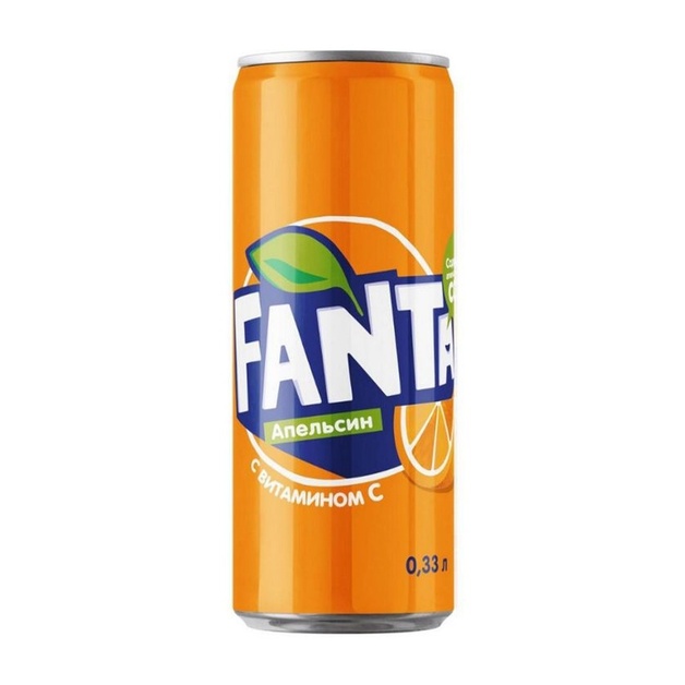 Напиток Газированный Fanta Апельсин 0,33л ж/б