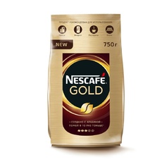 Кофе растворимый сублимированный «Nescafe Gold» – 750 г