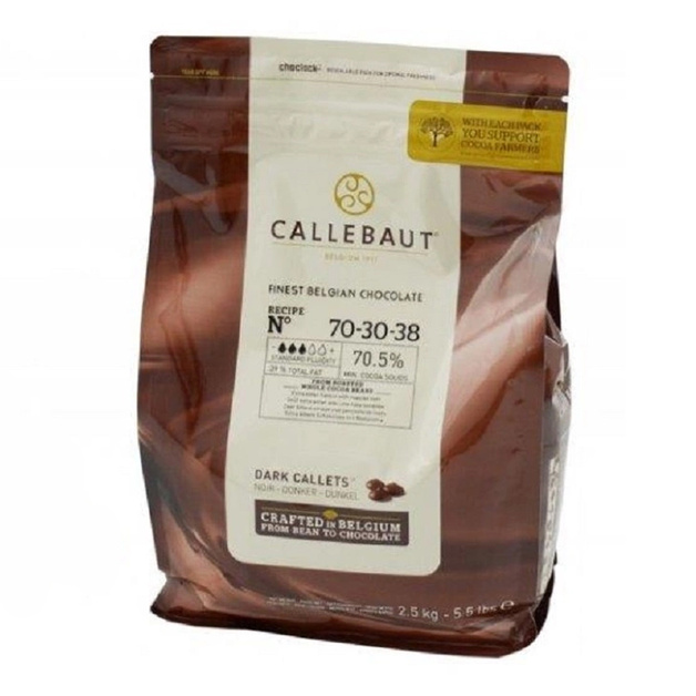 Горький шоколад Callets 70,5% «Barry-Callebaut» - 2,5 кг