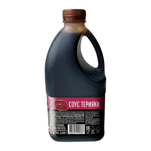 Соус Mareven Professional Food Терияки 1,2л