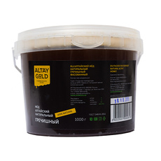 Мёд натуральный гречишный «AltayGold» - 1 кг