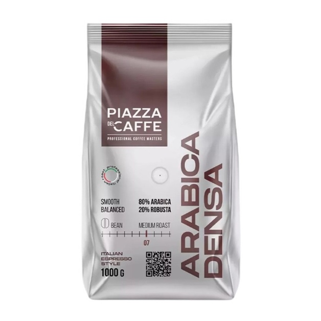 Кофе в Зернах Piazza Del Caffe Arabica Densa 1кг