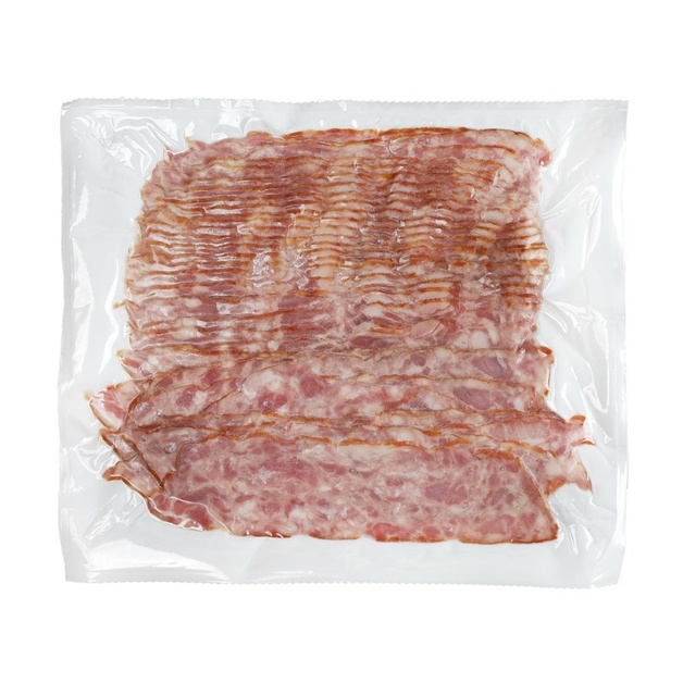 Бекон Сырокопченый Дымов Замороженный Нарезка не Стандарт 500г