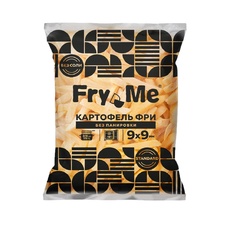 Картофель фри 9 мм без панировки Standard «Fry Me» - 2,5 кг