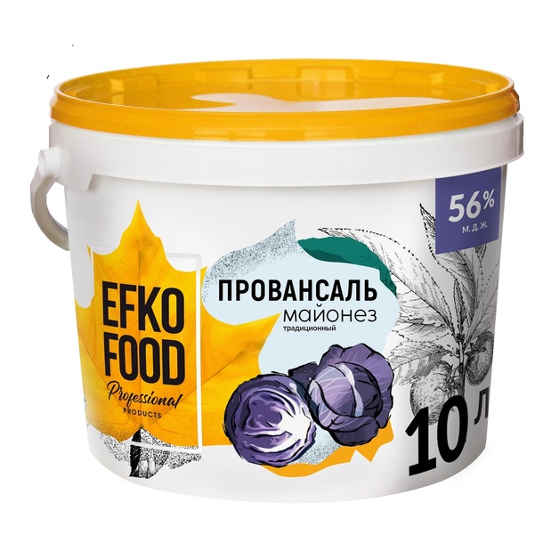 Майонез 56% «EFKO FOOD» - 10 л