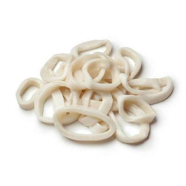 Кальмар Кольца без Кожи Свежемороженый 920г