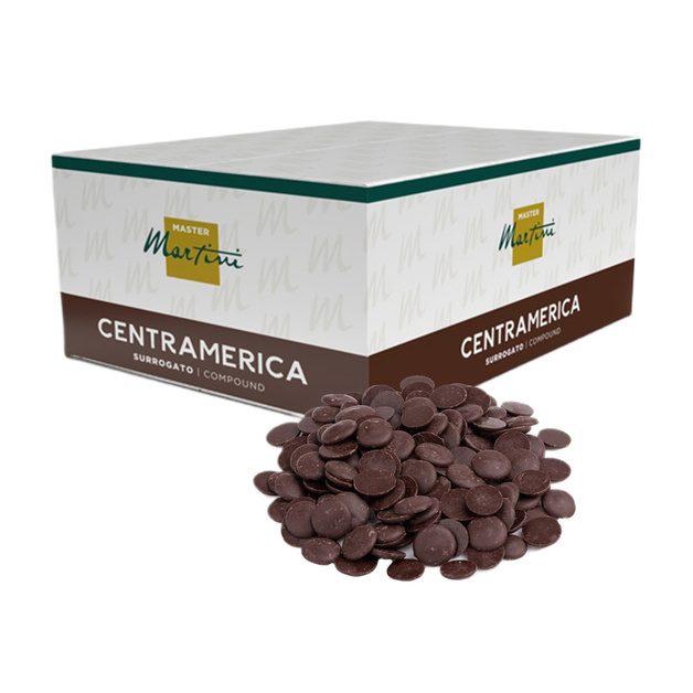 Глазурь Master Martini Gran Centramerica Fondente Dischi 10кг