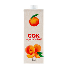 Сок персиковый «Широкий Карамыш» - 1 л