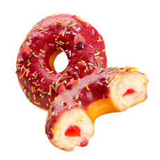 Донат Smart Chef Глазированный с Вишневой Начинкой 65г