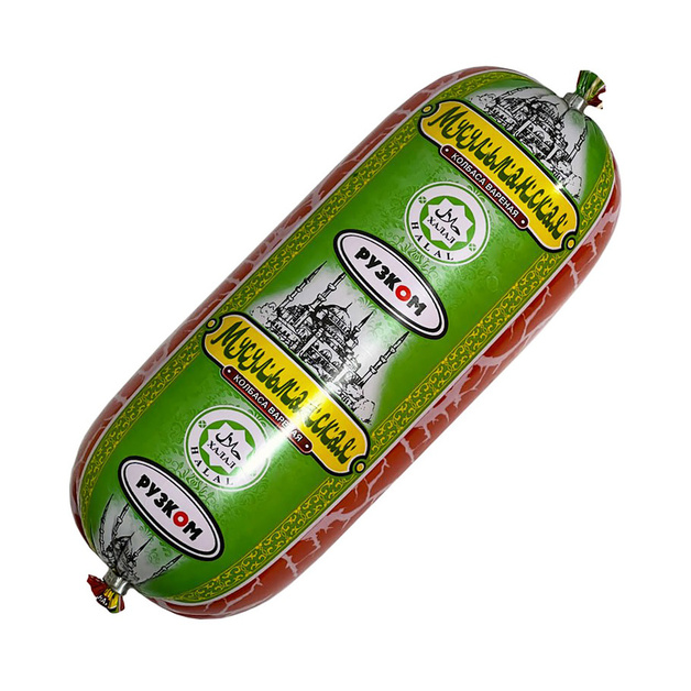 Колбаса Вареная Рузком Мусульманская Халяль 1кг