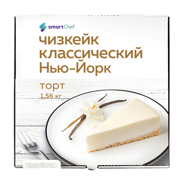 Торт Smart Chef Чизкейк Нью Йорк 12 Порций 1,56кг