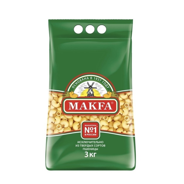 Макаронные Изделия Makfa Улитки 3кг