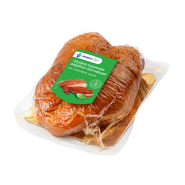 Грудка Куриная Smart Chef Варено-Копченая 600г в/у