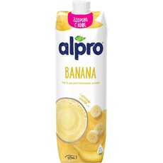 Напиток соево-банановый обогащенный кальцием «Alpro» - 1л