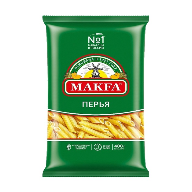 Макаронные Изделия Makfa Перья 400г