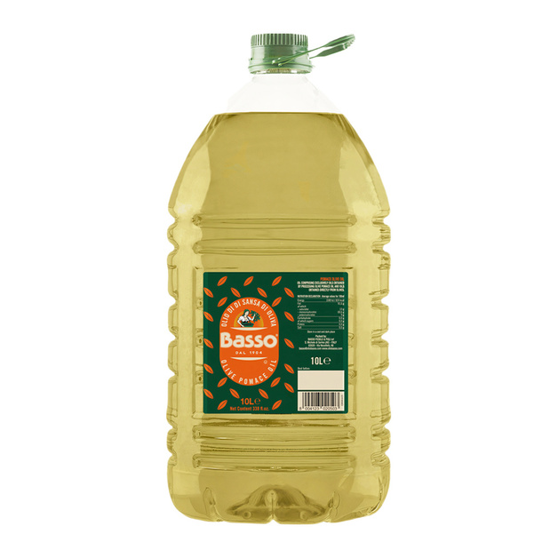 Масло Оливковое Basso Pomace 10л пэт