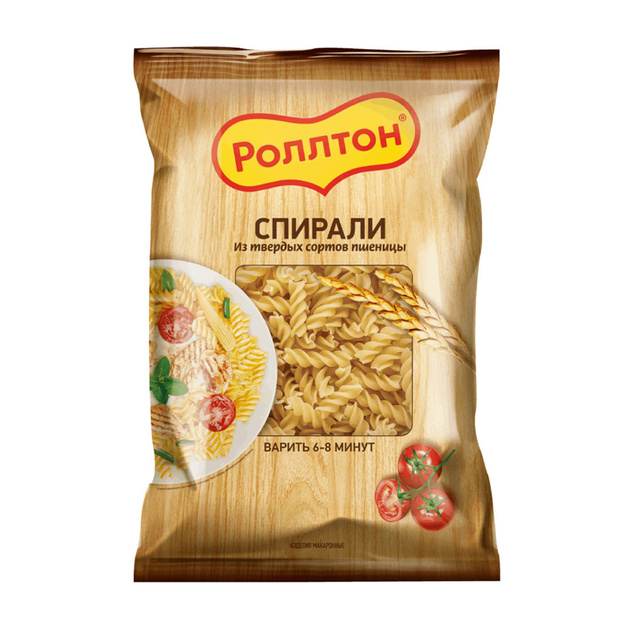 Макаронные Изделия Роллтон Спирали 400г