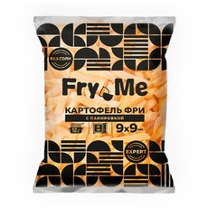 Картофель Фри Fry Me Expert в Панировке 9мм 2,5кг