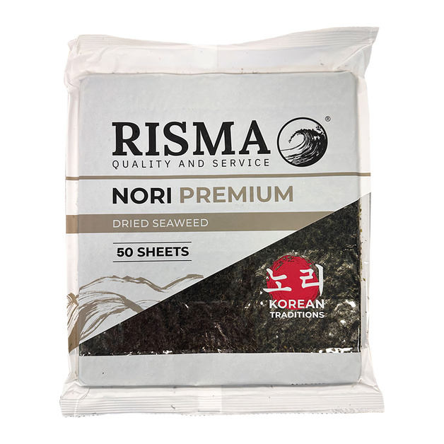 Водоросли Сушеные Нори Risma 50 Листов