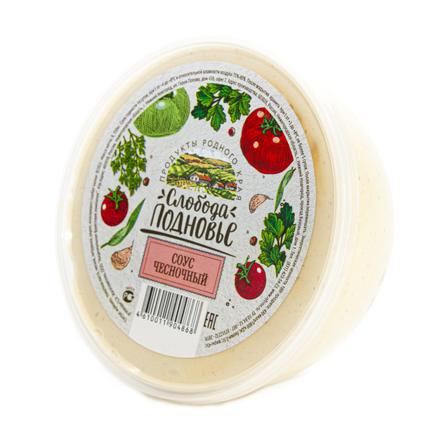 Соус Чесночный «Слобода Подновье» 2 кг