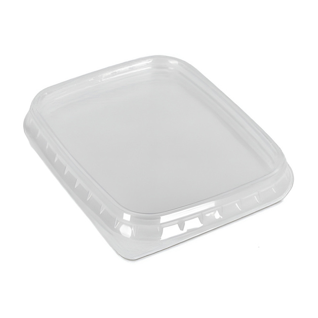 Крышка для Контейнеров Прозрачная 108*82мм 100шт/уп