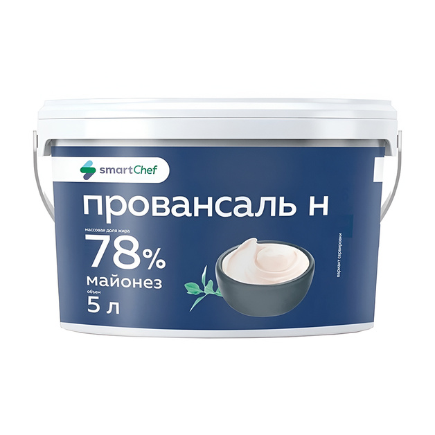 Майонез Smart Chef Провансаль Н 78% 5л/4,7кг