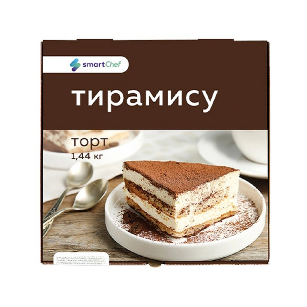 Торт Smart Chef Тирамису Классический 12 Порций 1,44кг