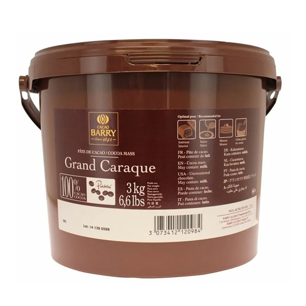 Какао-Масло Callebaut Капли 3кг