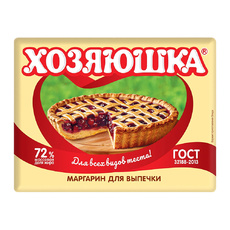 Маргарин Хозяюшка для Выпечки 72% 200г