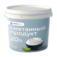 Продукт Сметанный Smart Chef 20% 3кг