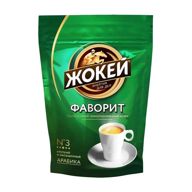 Кофе Растворимый Жокей Фаворит 150г м/у