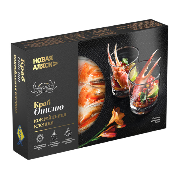 Краб-Стригун Опилио Коктейльная Клешня в/м 200г