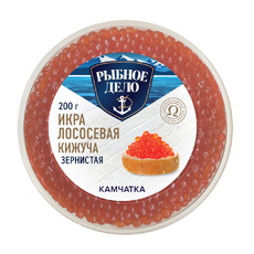 Икра Лососевая Кижуча Рыбное Дело 200г