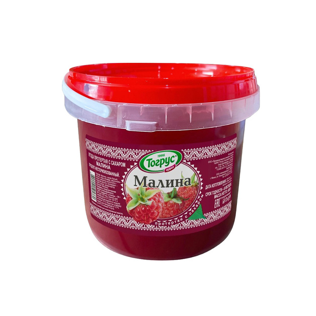 Малина Протертая Тогрус с Сахаром 900г