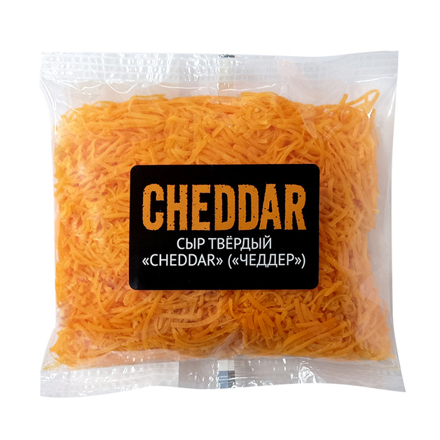 Сыр Твердый Cheddar Тертый 40% 300г