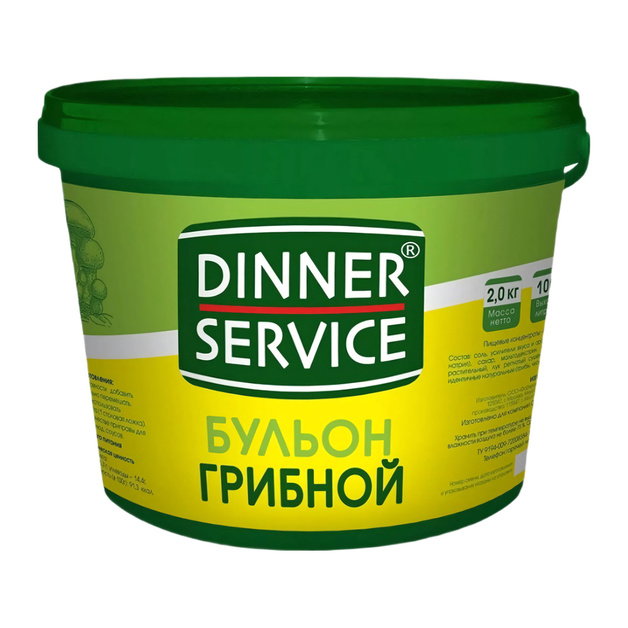 Бульон Dinner Service Грибной 2кг