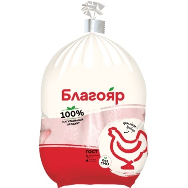 Цыплёнок бройлер охл. пакет 1 сорт «Благояор» ~ 1,6 кг