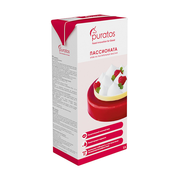 Крем на Растительных Маслах Пассионата Пуратос 1л