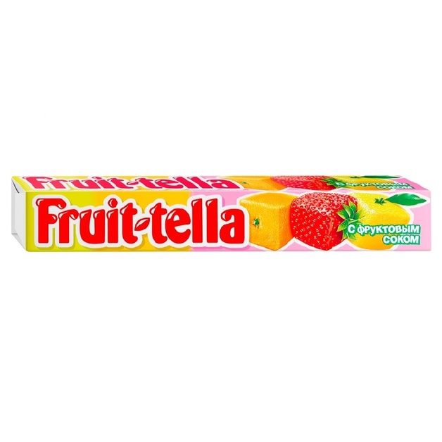 Конфеты Fruit-Tella Жевательные Ассорти 41г